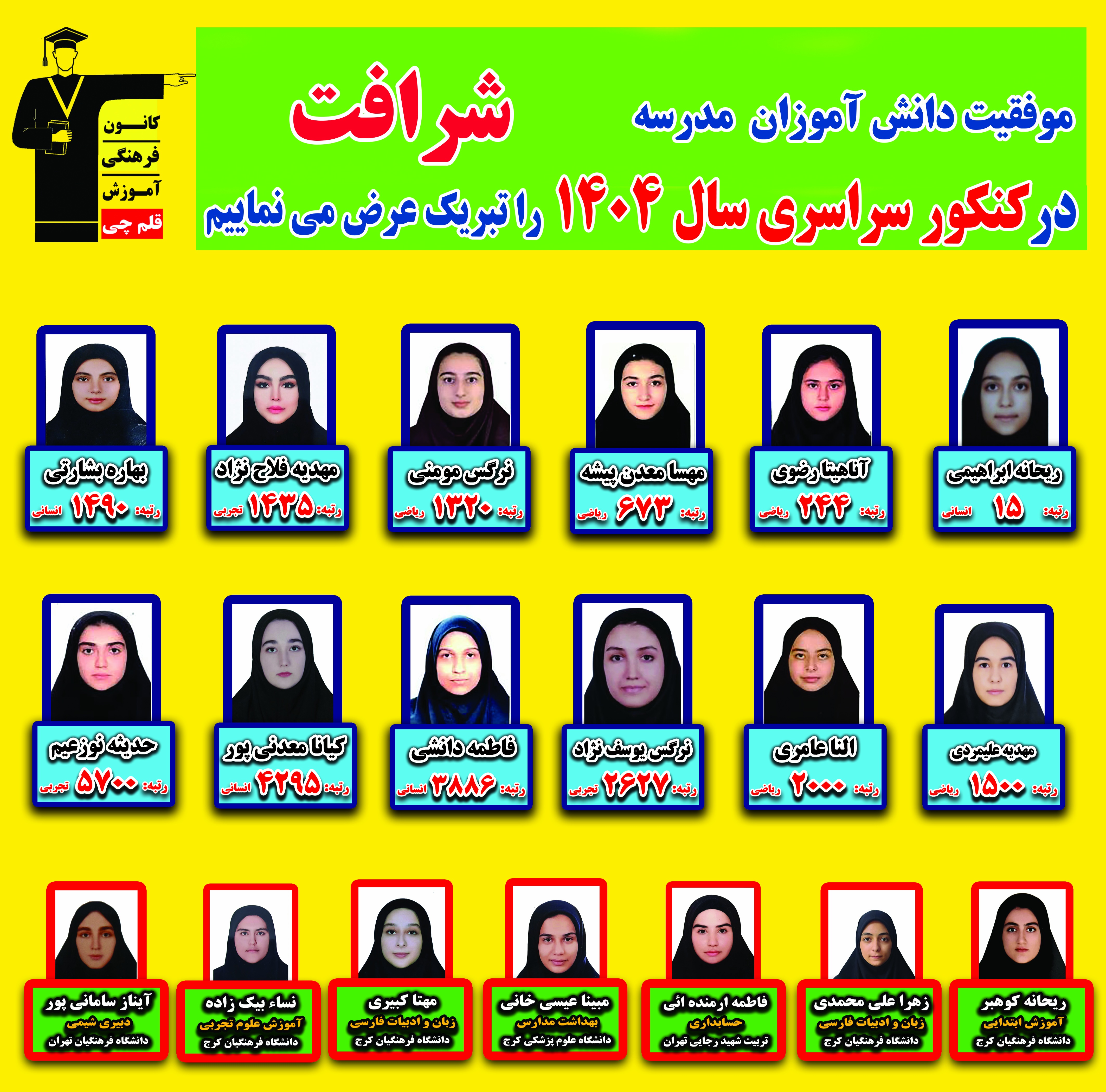 قبولی مدارس 